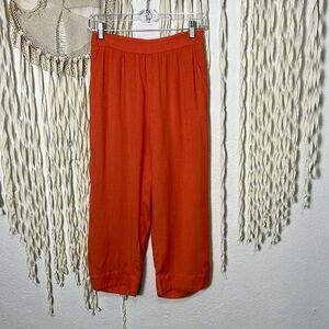 FarmRio Coral Cropped Pant Size XS/S